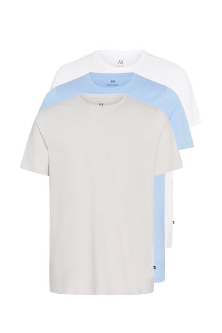 T-shirt Gerade Passform grey white - Image 4