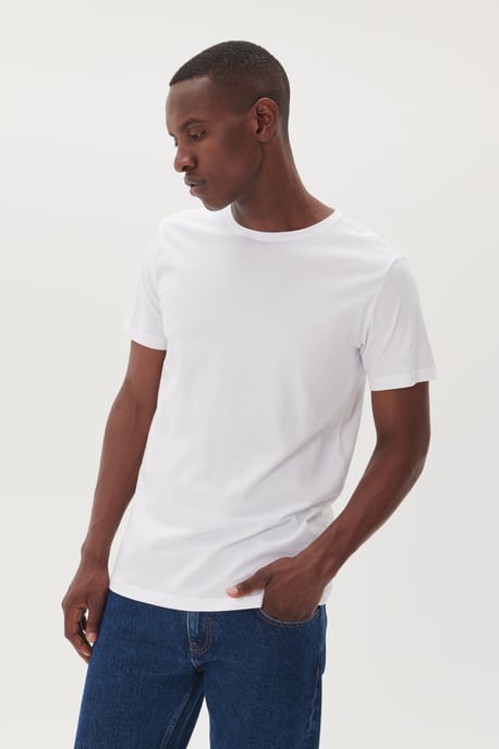 T-shirt Gerade Passform white - Image 3