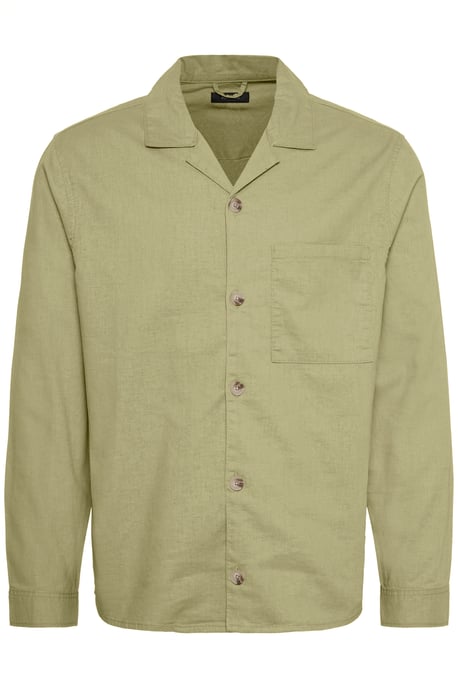 Overshirts Gerade Passform pale green - Image 4