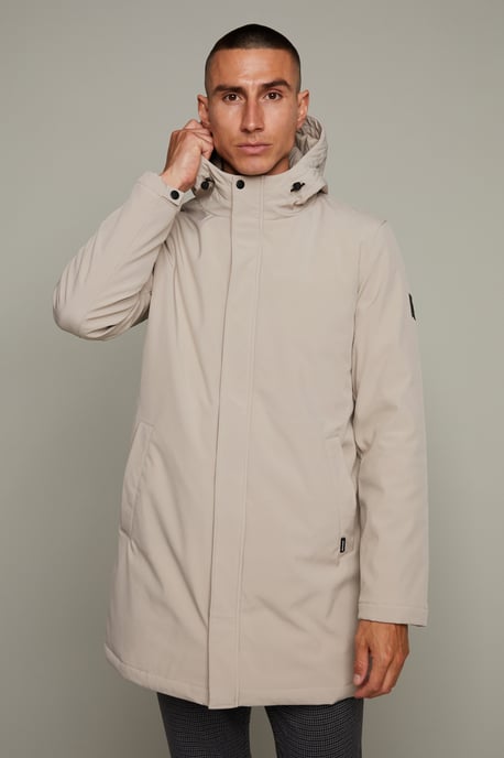 Jacke Gerade Passform light grey - Image 5