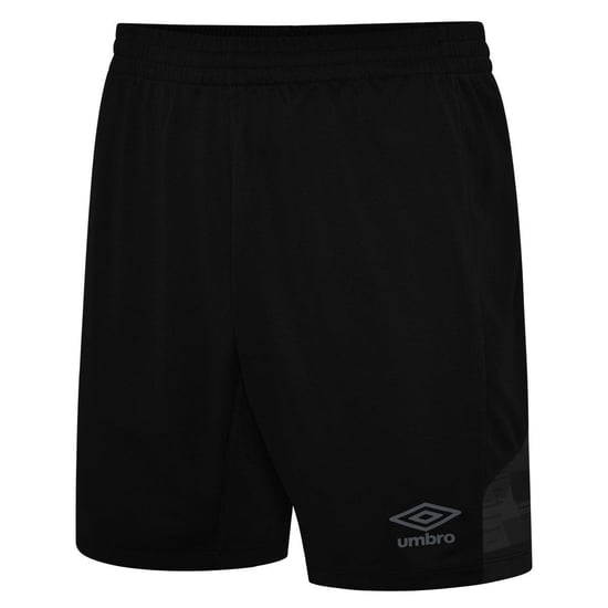 Umbro - "Vier" Fußballshorts für Kinder (Schwarz/Kohlen-Schwarz) - Image 1