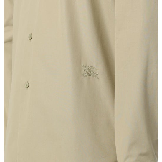 Burberry Equestrian Knight-Motiv Button-Down-Hemd Hunter Green Casual Shirt - Image 3
