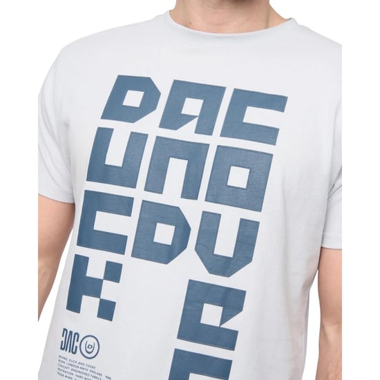 Duck and Cover - "Squarelarge" T-Shirt für Herren (Hellblau) - Image 3