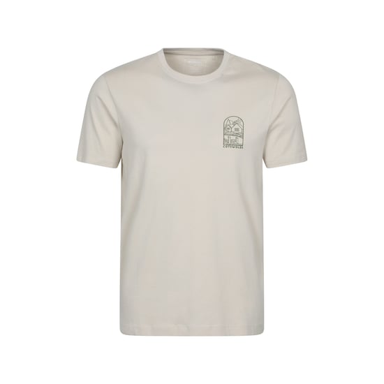 Mountain Warehouse - "Cotswold" T-Shirt für Herren kurzärmlig (Naturweiß) - Image 1