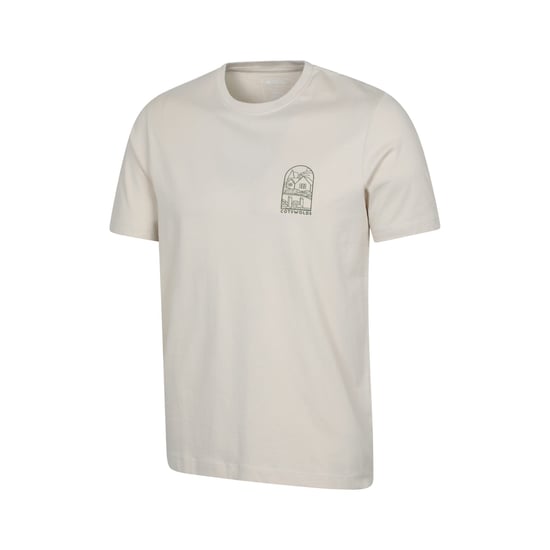 Mountain Warehouse - "Cotswold" T-Shirt für Herren kurzärmlig (Naturweiß) - Image 4