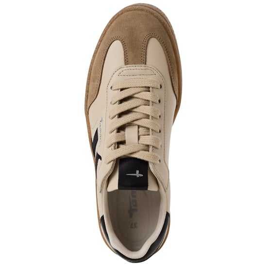 Tamaris Damen Beige Wildleder Fashion Schnürschuhe - Image 5