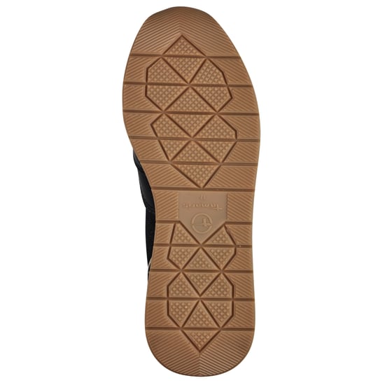 Tamaris Damen Schwarz Gold Fashion Schnür-Sneaker mit Reißverschluss - Image 6