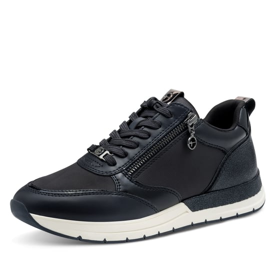 Tamaris Damen Marineblau Fashion Schnürschuhe mit Reißverschluss Sneakers Trainers - Image 3