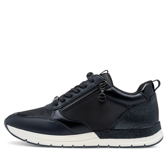Tamaris Damen Marineblau Fashion Schnürschuhe mit Reißverschluss Sneakers Trainers - Image 4