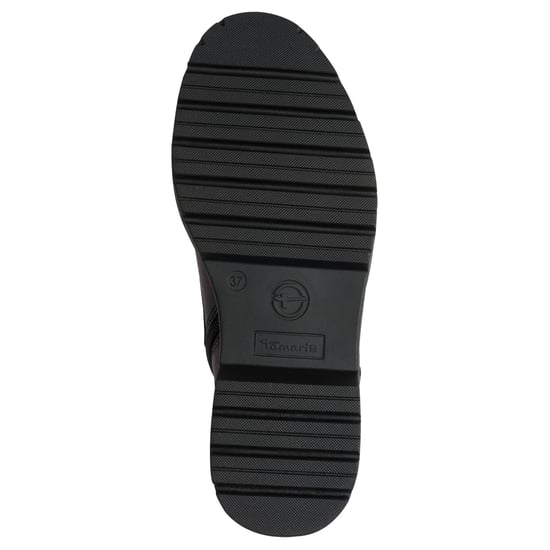Tamaris Damen Fashion Braun Leder Schnürstiefeletten mit Reißverschluss - Image 6