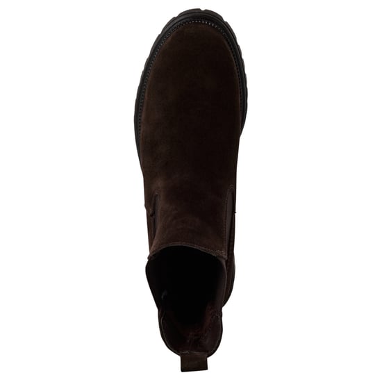 Tamaris Damen Mocca Braun Leder Klassische Hohe Chelsea Stiefeletten - Image 5