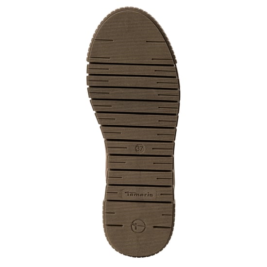 Tamaris Chelsea-Boots aus taupebraunem Leder für Damen - Image 6