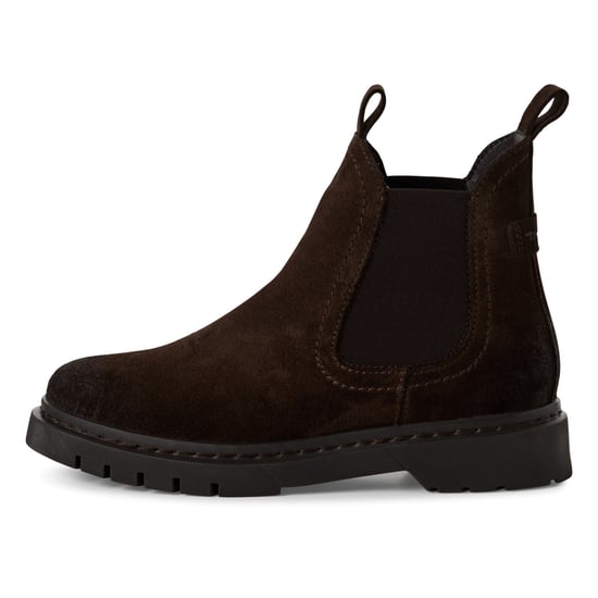 Tamaris Damen Mocca Braun Wildleder Klassische Chelsea Stiefeletten - Image 4
