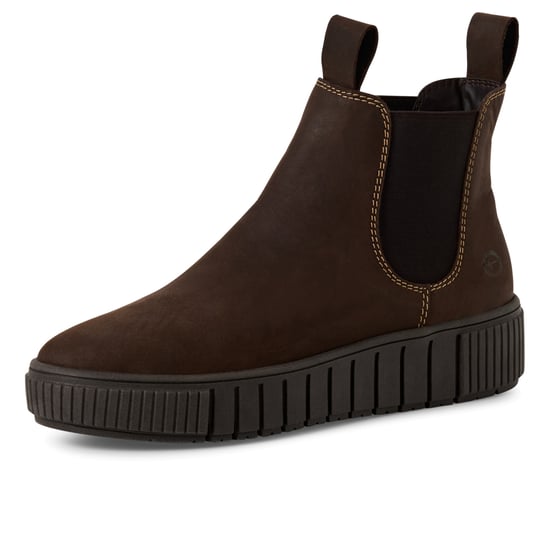 Tamaris Chelsea-Boots für Damen, braun, Leder - Image 3
