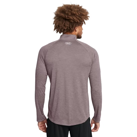Under Armour - "2.0" Sportoberteil mit halbem Reißverschluss für Herren (Grau) - Image 2