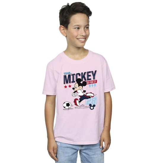 Disney - "Team Football" T-Shirt für Jungen (Babyrosa) - Image 2