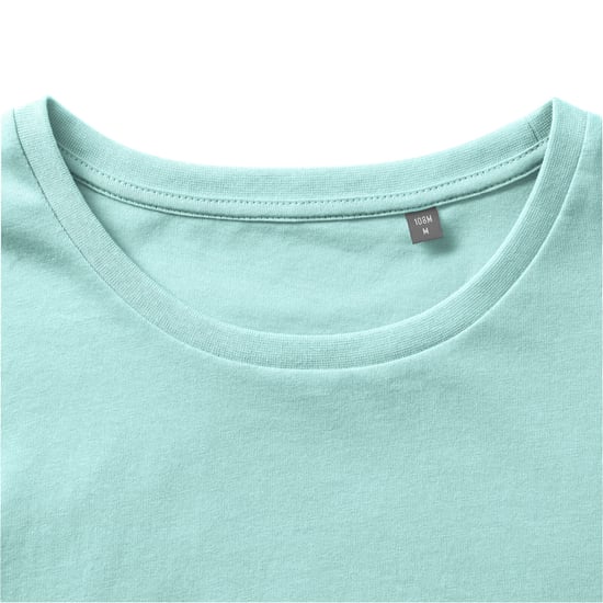 Russell Herren Organik T-Shirt Kurzarm (Aquablau) - Image 5