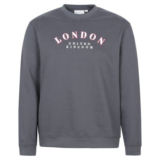 Mountain Warehouse - "Regional London" Sweatshirt für Herren (Holzkohle) - Image 1