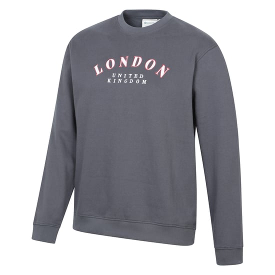 Mountain Warehouse - "Regional London" Sweatshirt für Herren (Holzkohle) - Image 3