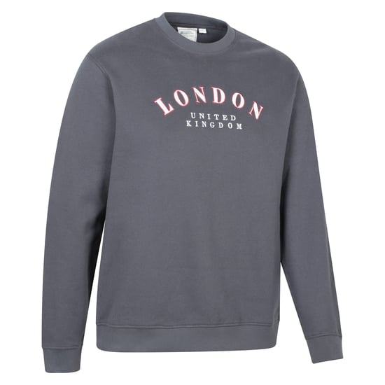 Mountain Warehouse - "Regional London" Sweatshirt für Herren (Holzkohle) - Image 4