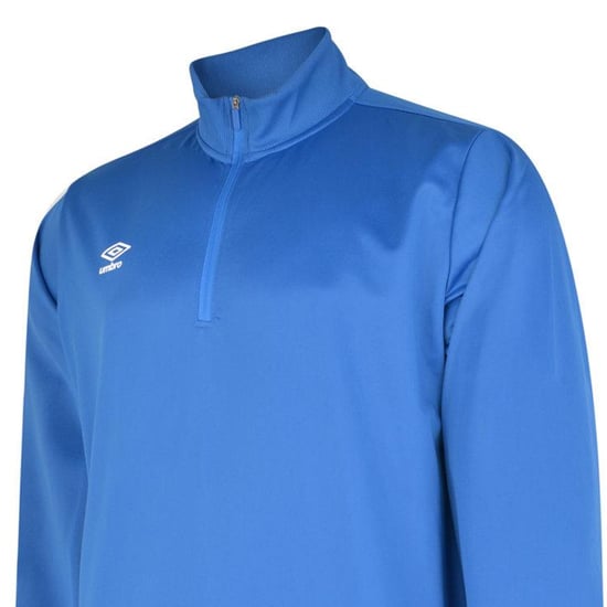 Umbro - "Club Essential" Sweatshirt mit halbem Reißverschluss für Kinder (Königsblau) - Image 3
