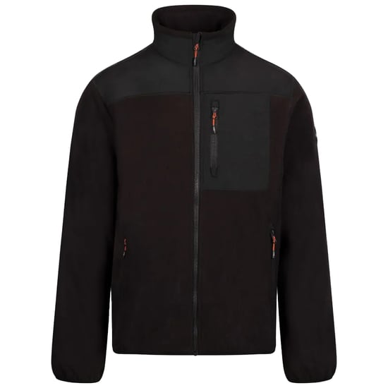 Trespass - "Lafferty" Fleecejacke für Herren (Schwarz) - Image 1