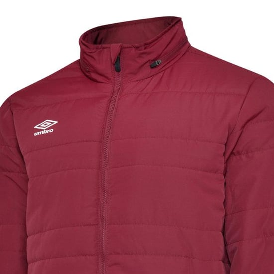 Umbro - "Club Essential Bench" Jacke für Herren (Weinrot) - Image 3
