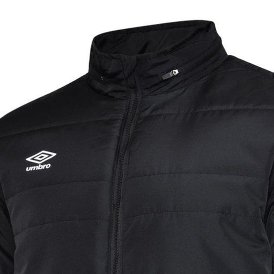 Umbro Herren Club Essential Bench Jacke (Schwarz) - Image 3