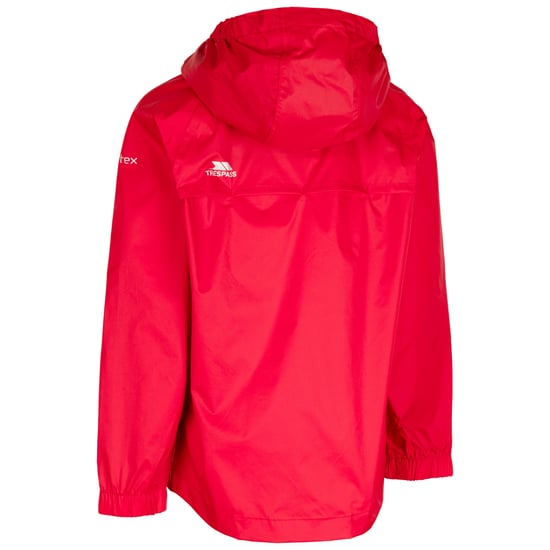 Trespass - "Qikpac" Jacke Zum Falten für Kinder (Rot) - Image 2