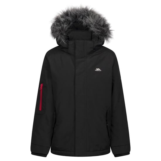 Trespass - "Braddan" Regenmantel Wattiert für Jungen (Schwarz) - Image 1