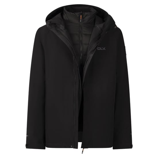 Trespass - "Frederic" Regenmantel 3 in 1 für Herren (Schwarz) - Image 3