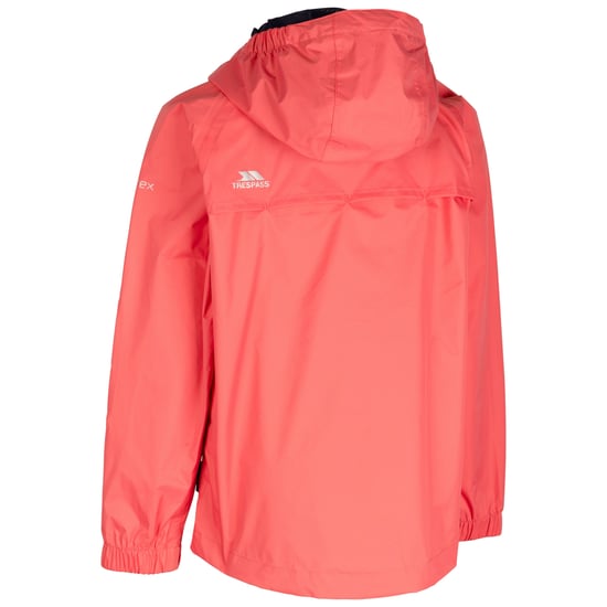 Trespass - "Qikpac" Jacke Zum Falten für Kinder (Pfirsichrot) - Image 2
