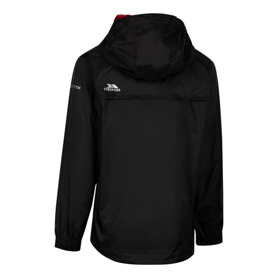 Trespass - "Qikpac" Jacke Zum Falten für Kinder (Schwarz/Rot) - Image 2