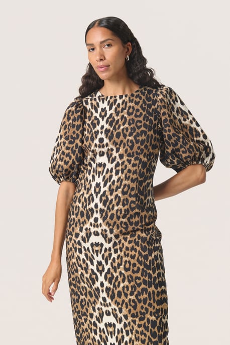 Kleid Slim fit animal - Image 3
