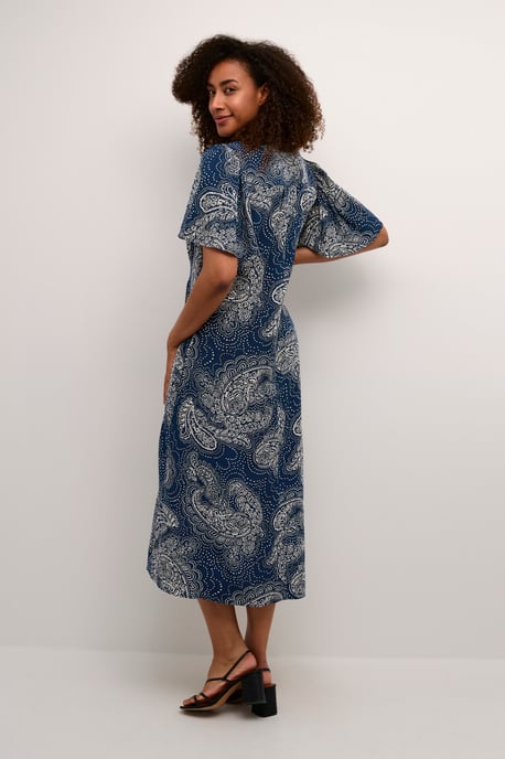 Kleid Relaxed fit blue white - Image 3
