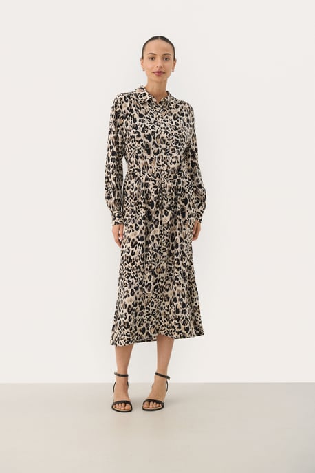 Kleid Gerade Passform animal - Image 2
