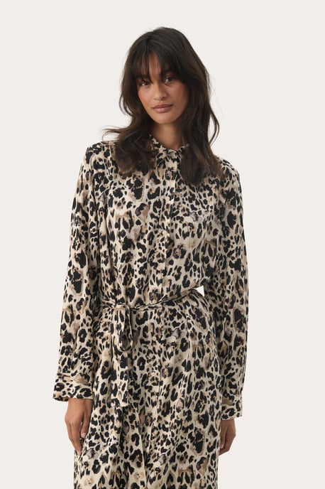 Kleid Gerade Passform animal - Image 4