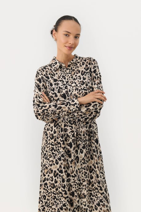 Kleid Gerade Passform animal - Image 5