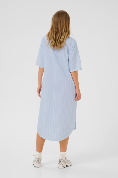 Kleid Loose fit blue white - Image 3