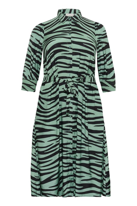 Kleid Regular fit black green - Image 4