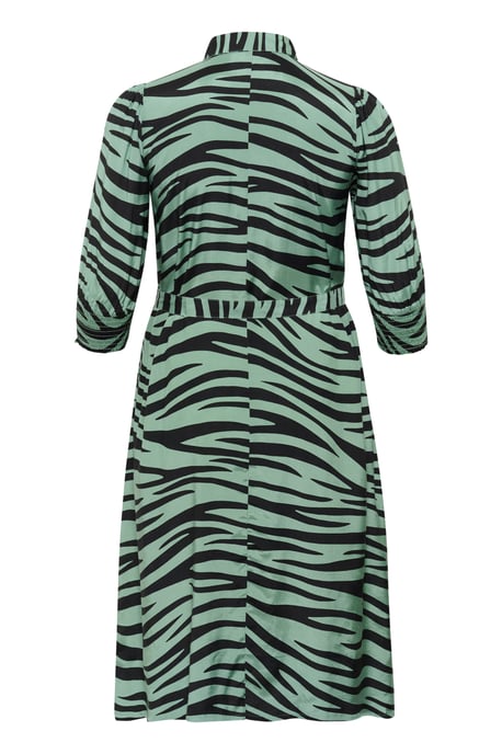 Kleid Regular fit black green - Image 5
