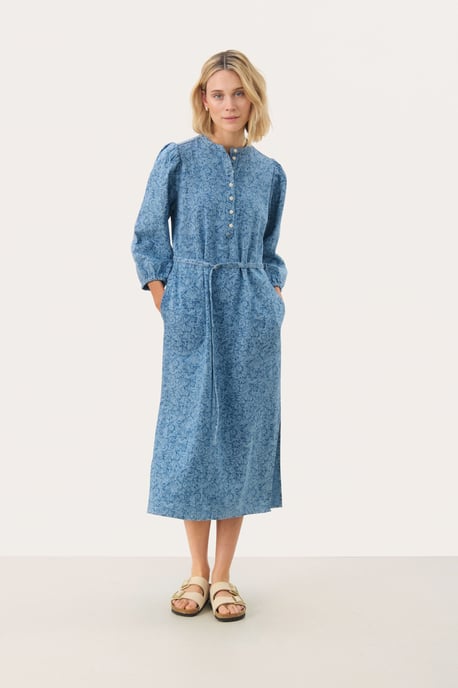 Kleid Easy fit blue - Image 2