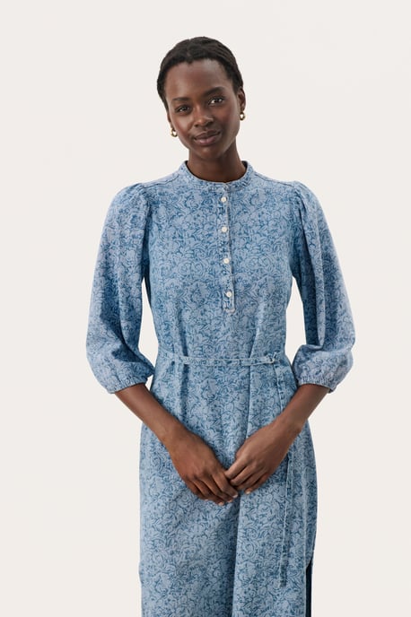 Kleid Easy fit blue - Image 3