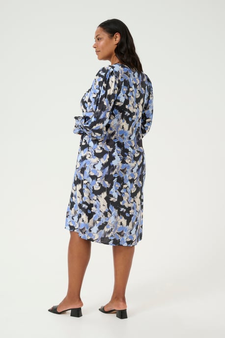 Kleid A-shape black blue - Image 2
