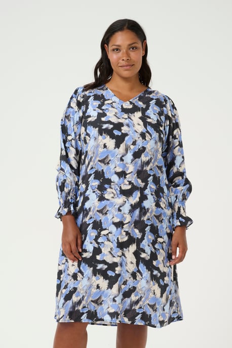 Kleid A-shape black blue - Image 3