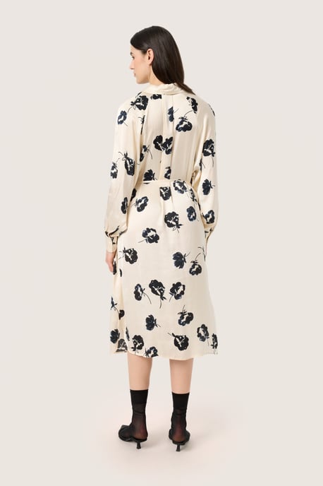 Kleid Lockere Passform black white - Image 2