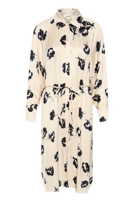 Kleid Lockere Passform black white - Image 4