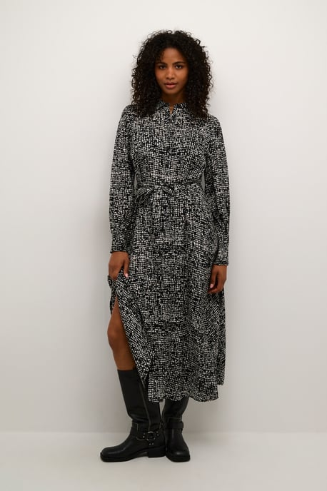 Kleid Regular fit black white - Image 2
