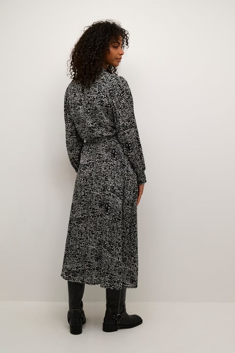 Kleid Regular fit black white - Image 3