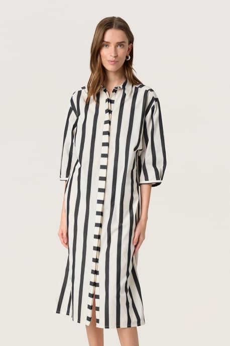 Kleid Gerade Passform black white - Image 3